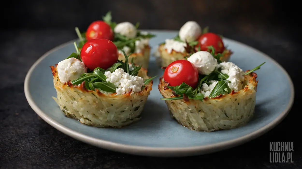 Ziemniaczane koszyczki wielkanocne